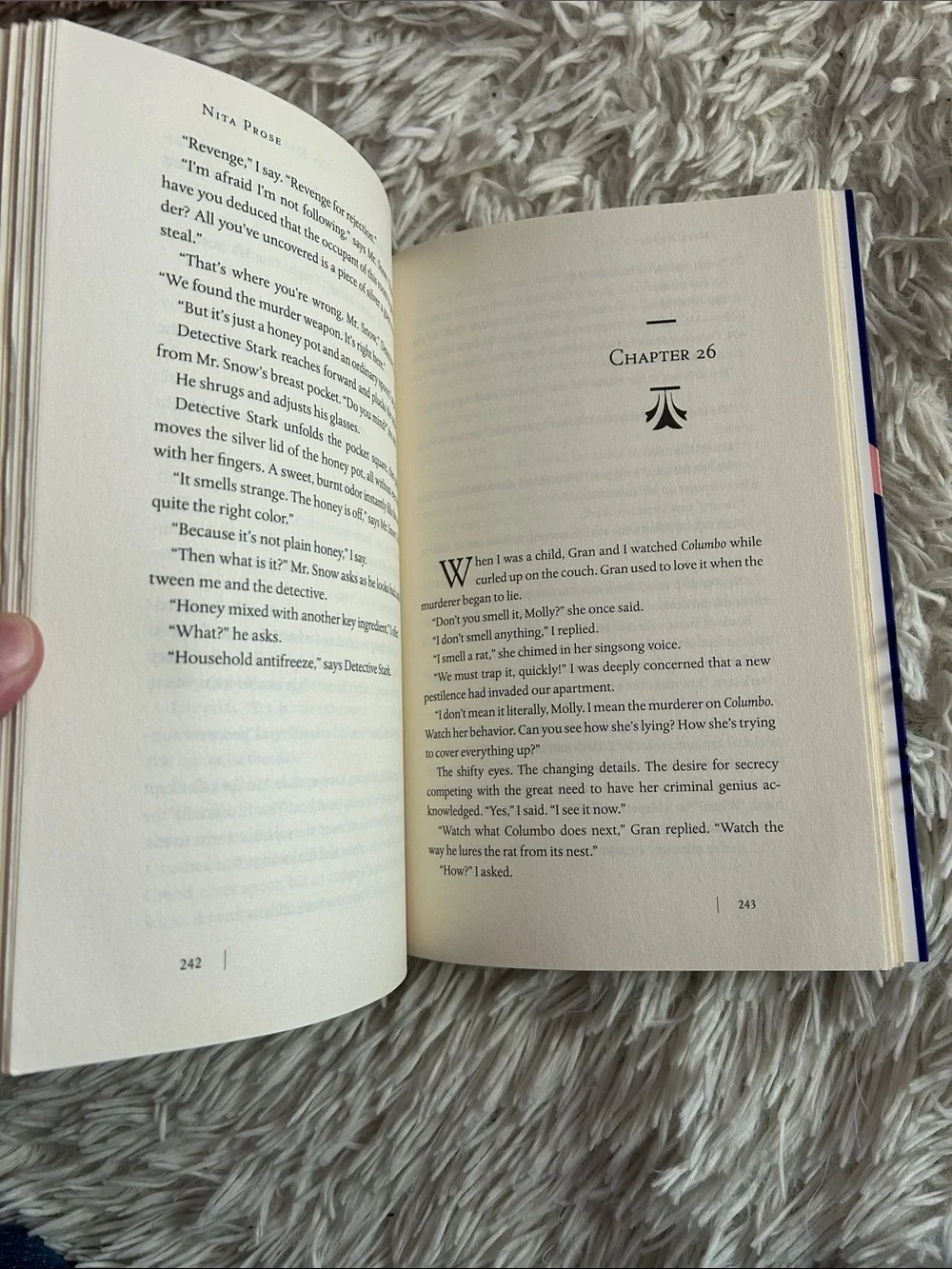 The Mystery Guest by Nita Prose - Blue paperback Novel, like new - Picture 5 of 7